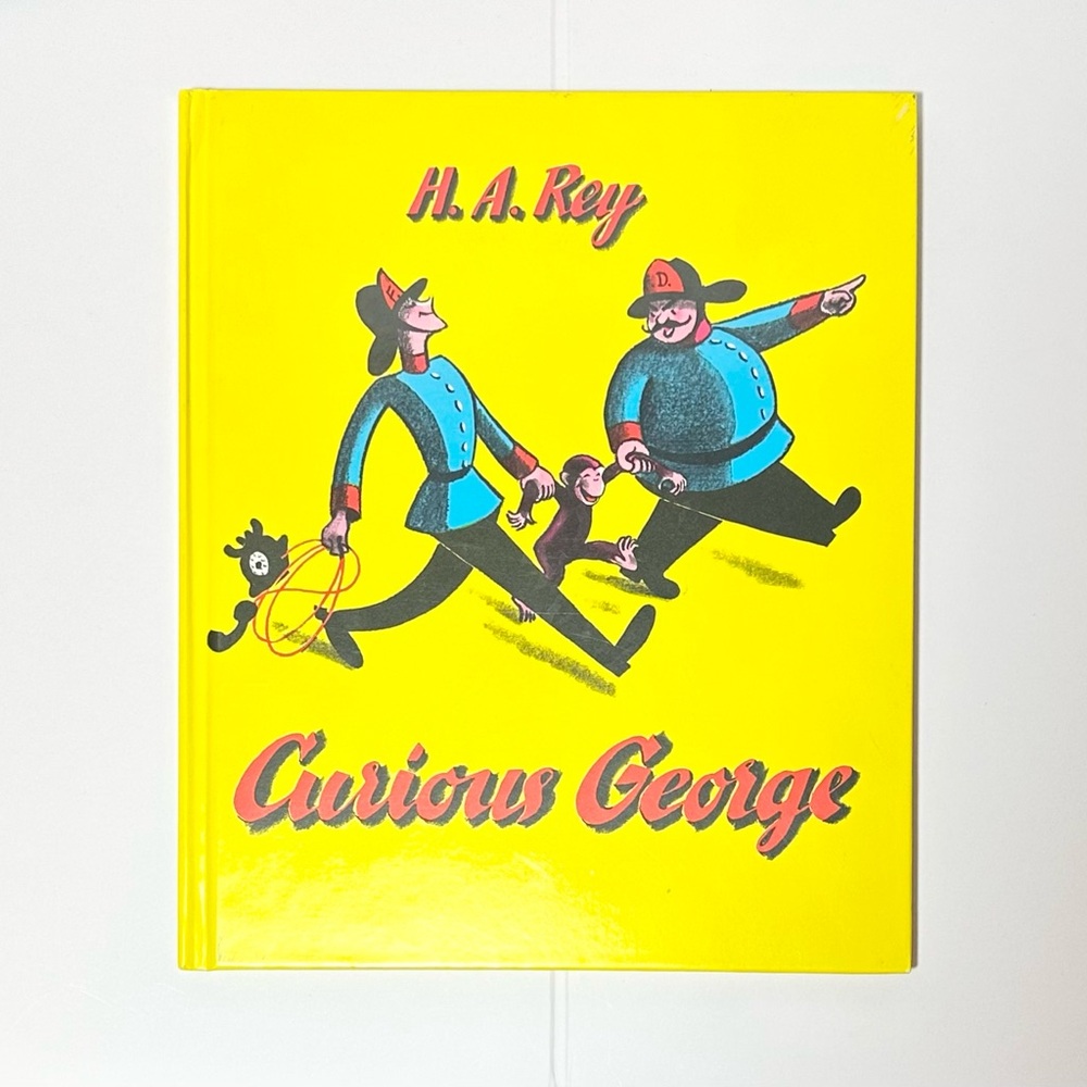 CURIOUS GEORGE Hardcover Children's Book by H. A. Rey